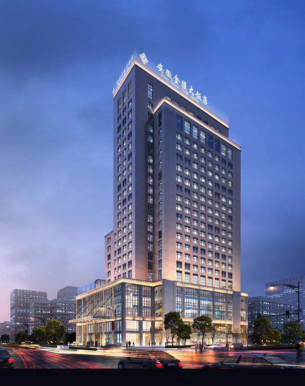 Jinling Grand Hotel Hefei Bagian luar foto